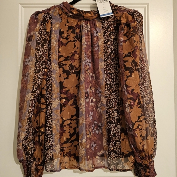 New Hailey & Co Blouse sz large - Picture 3 of 8